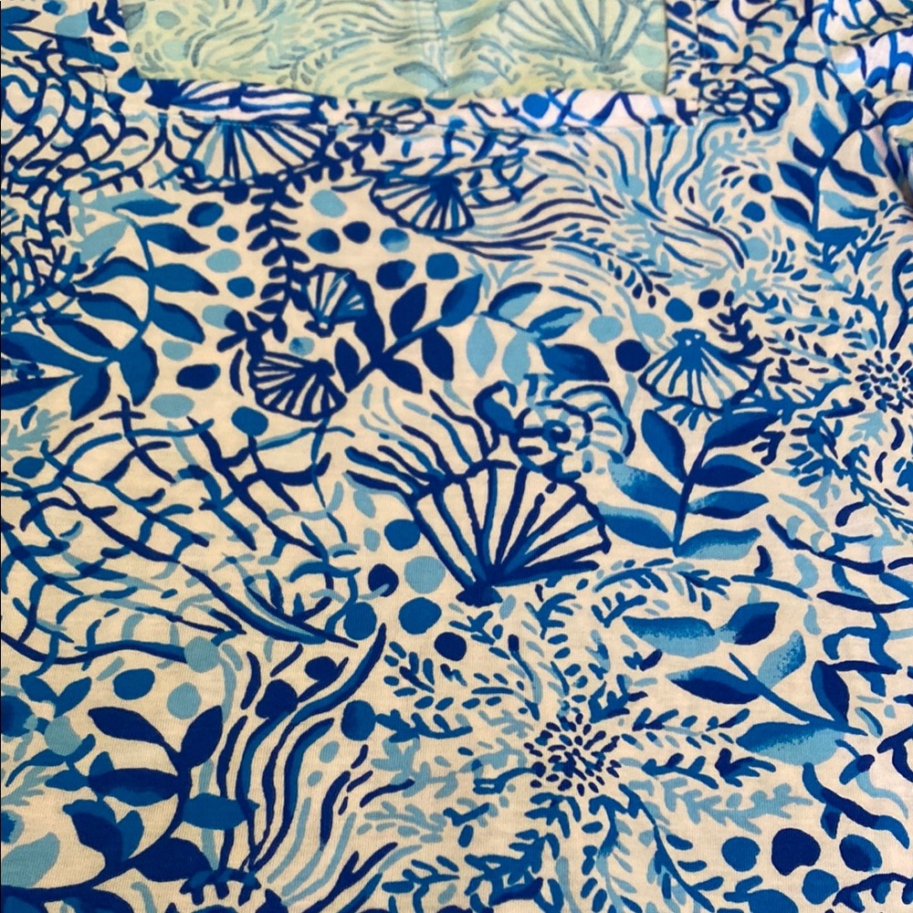 Lilly Pulitzer Blue and Pink Women's Dress, S, NWOT - Picture 3 of 10